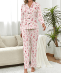 Bunny-Womens-Pajama-Light-Pink-Front-View
