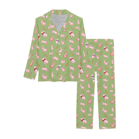 Bunny Women's Pajama Set