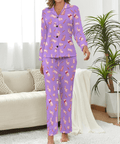 Bunny-Womens-Pajama-Lavender-Front-View