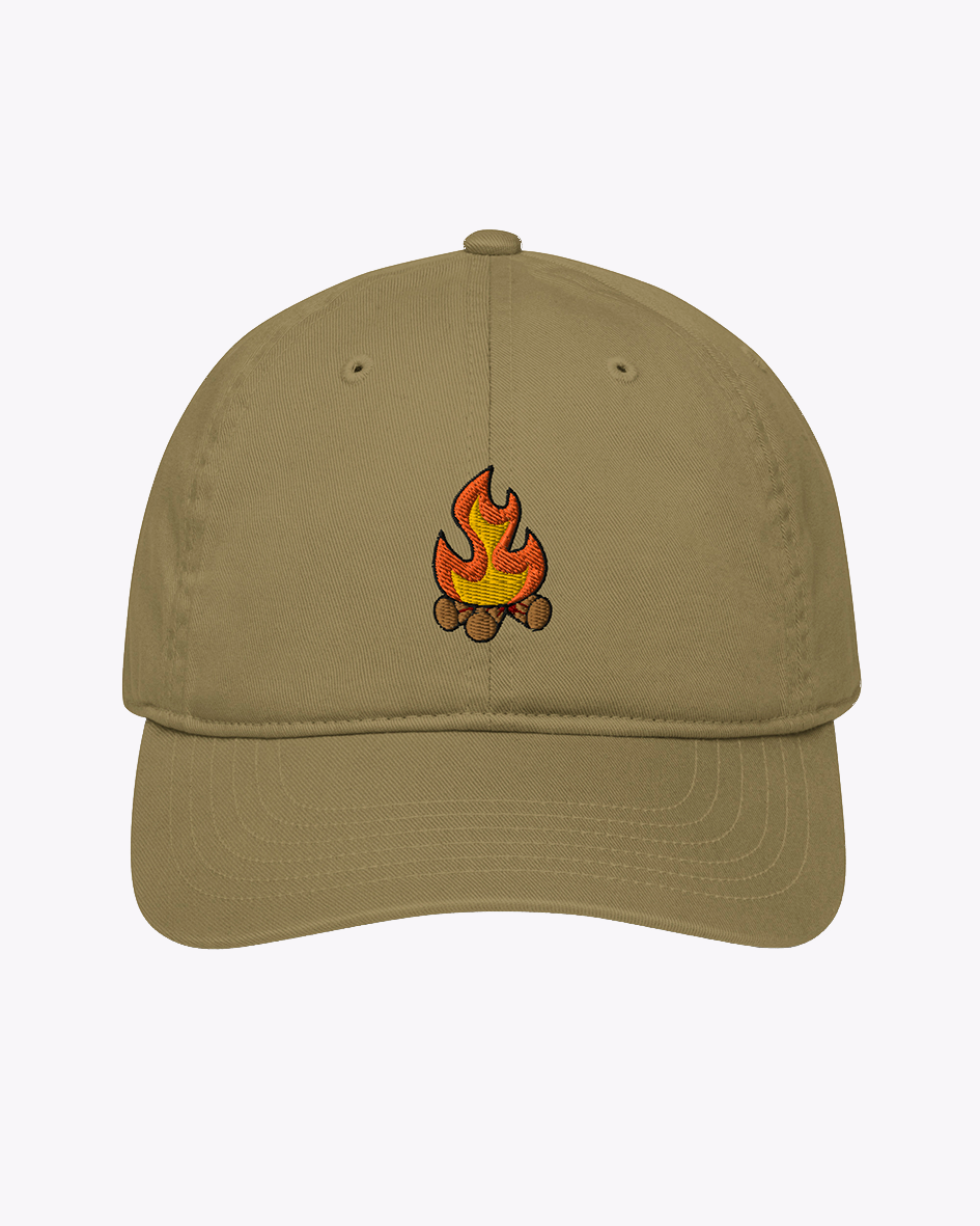 Embroidered Camp Fire Hat