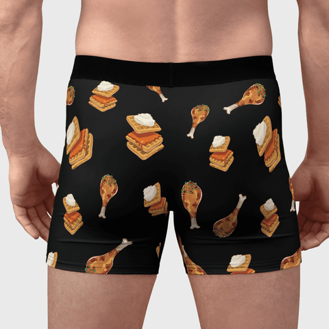 Chicken & Waffles Men's Boxer Briefs