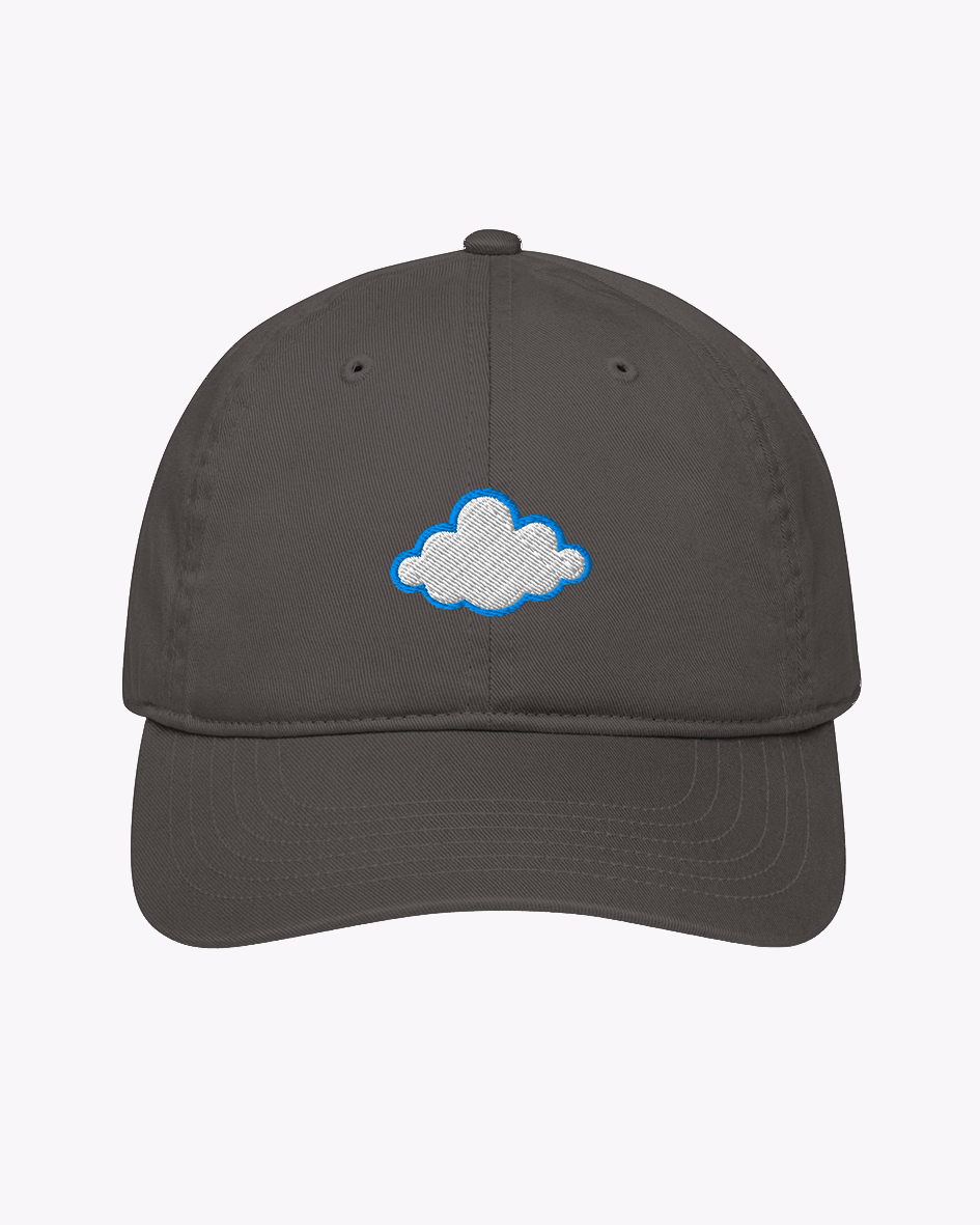 Embroidered Cloud Dad Hat