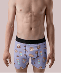 Coffee-Date-Mens-Boxer-Briefs-Lavender-Model-Front-View