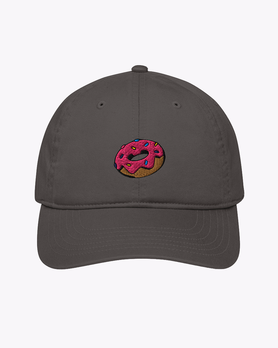 Embroidered Donut Hat