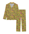 Fruit-Punch-Womens-Pajama-Olive-Green-Product-View