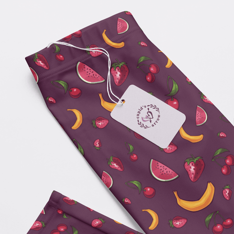 Fruit-Punch-Womens-Pajama-Purple-Closeup-Product-View