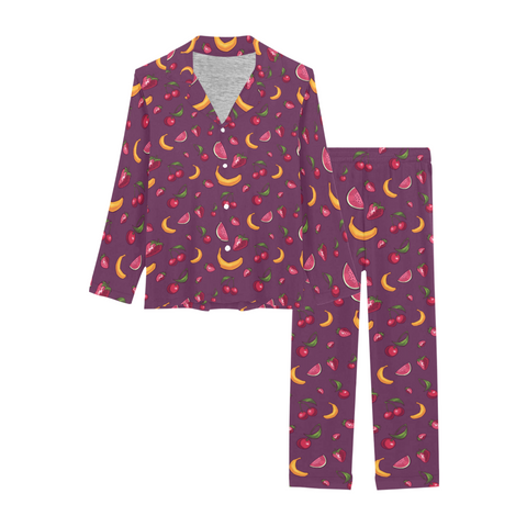 Fruit-Punch-Womens-Pajama-Purple-Product-View