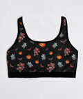 Halloween-Womens-Bralette-Black-Product-Front-View
