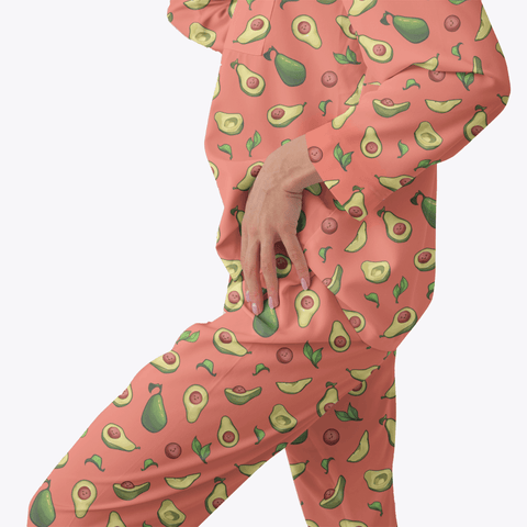 Happy Avocado Women's Pajama Set