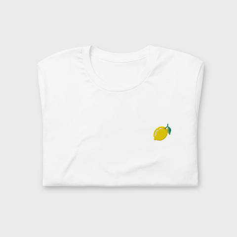 Lemon Embroidered T-shirt