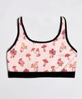 Mushroom-Womens-Bralette-Baby-Pink-Product-Front-View