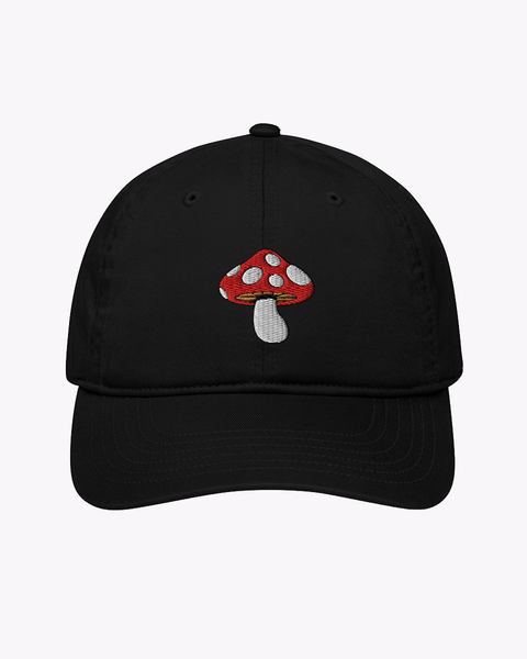 Embroidered Mushroom Hat