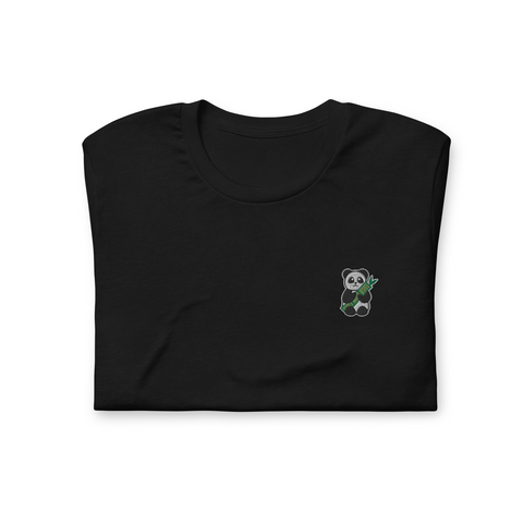 Panda Embroidered T-shirt