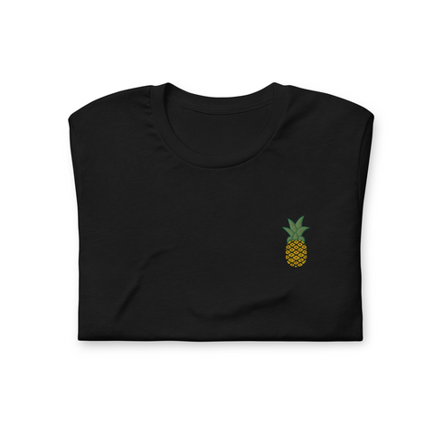 Pineapple Embroidered T-shirt