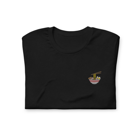 Ramen Bowl Embroidered T-shirt