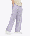 Retro-Ghost-Mens-Pajama-Lavender-Semi-Side-View