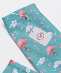 Sakura-Tree-Mens-Pajama-Turquoise-Closeup-Product-View