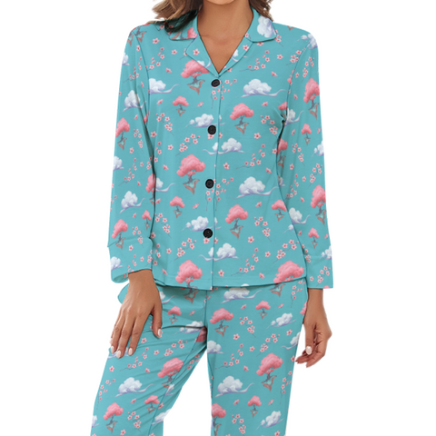 Sakura Tree Women's Pajama Set