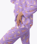Spicy-Womens-Pajama-Lavender-Semi-Side-
