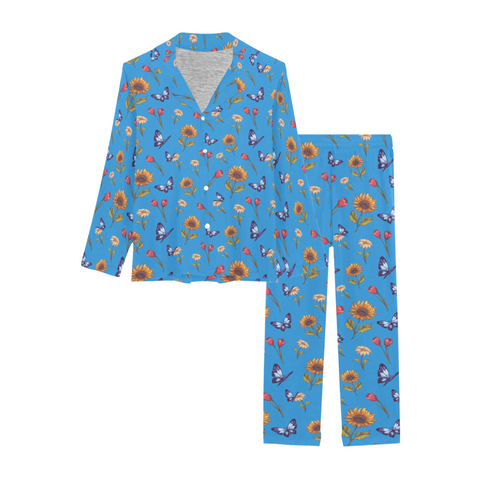 Summer Garden Women's Pajama Set