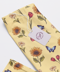 Summer-Garden-Womens-Pajama-Light-Yellow-Closeup-Product-View