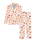 Sweet-Treats-Womens-Pajama-Floral-White-Product-View