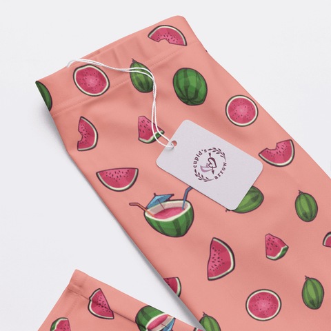 Watermelon-Womens-Pajama-Pink-Closeup-Product-View