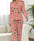 Watermelon-Womens-Pajama-Pink-Front-View