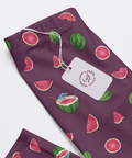 Watermelon-Womens-Pajama-Dark-Purple-Closeup-Product-View
