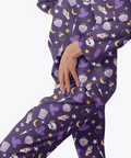Witch-Core-Womens-Pajama-Dark-Purple-Semi-Side-View