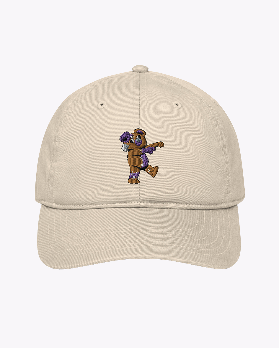Embroidered Zombie Bear Hat