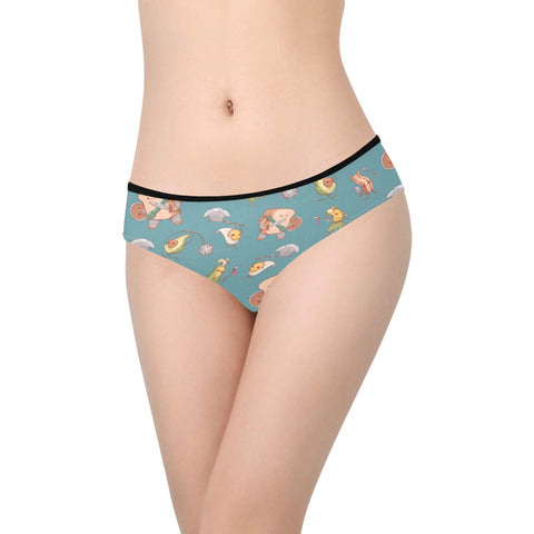 Food Fight Women's Hipster Underwear