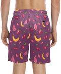 Fruit-Punch-Mens-Swim-Trunks-Purple-Model-Back-View