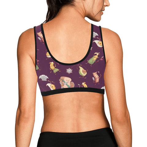 Food Fight Women's Bralette