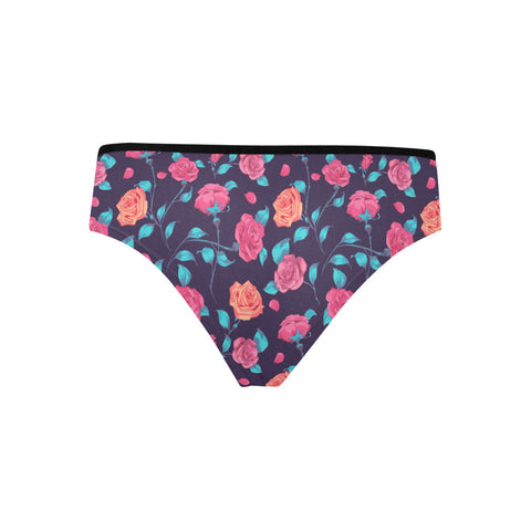 Painted Roses Women's Hipster Underwear