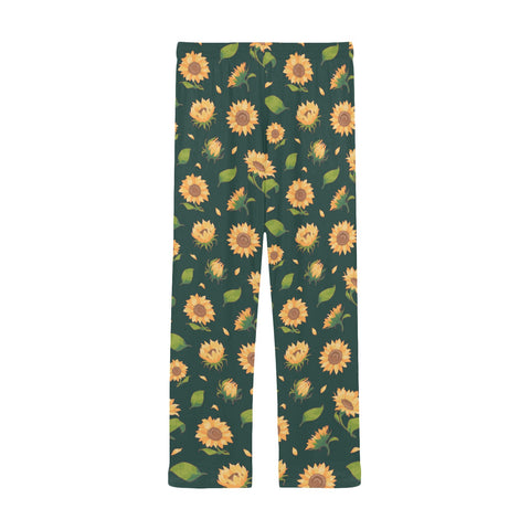 Sunflower-Mens-Pajama-Dark-Green-Back-View