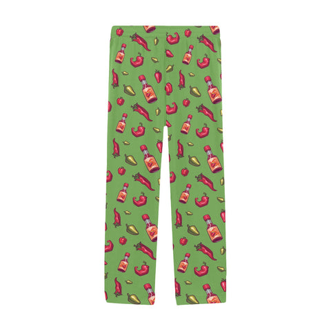 Spicy-Mens-Pajama-Light-Green-Front-View