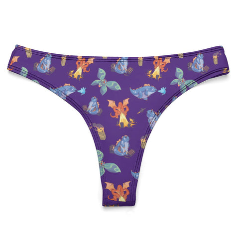 Cute Kaijus Women's Thong