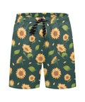 Sunflower-Men's-Swim-Trunks-Dark-Green-Front-View