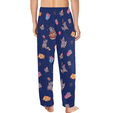 Birthday Raccoons Men's Pajamas