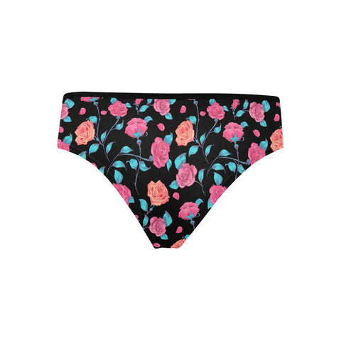 Painted Roses Women's Hipster Underwear