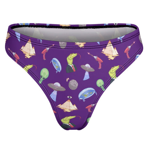 Conspiracy Theory Women's Thong