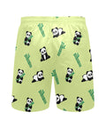 Panda-Men's-Swim-Trunks-Khaki-Back-View