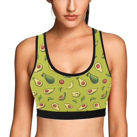 Happy-Avocado-Womens-Bralette-Guacamole-Model-Front-View