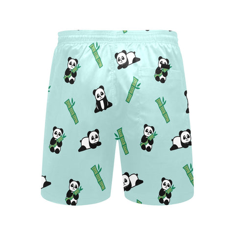 Panda Men's Swim Trunks