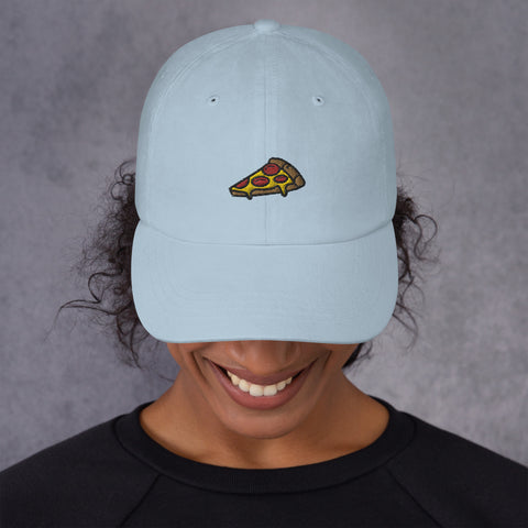 Pepperoni Pizza Embroidered Dad Hat