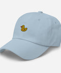 Rubber-Duck-Embroidered-Dad-Hat-Light-Blue-Left-Front-View