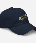 Bee-Mine-Embroidered-Dad-Hat-Navy-Right-Front-View