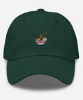 Ramen-Bowl-Embroidered-Dad-Hat-Spruce-Front-View