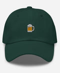 Beer-Mug-Embroidered-Dad-Hat-Spruce-Front-View